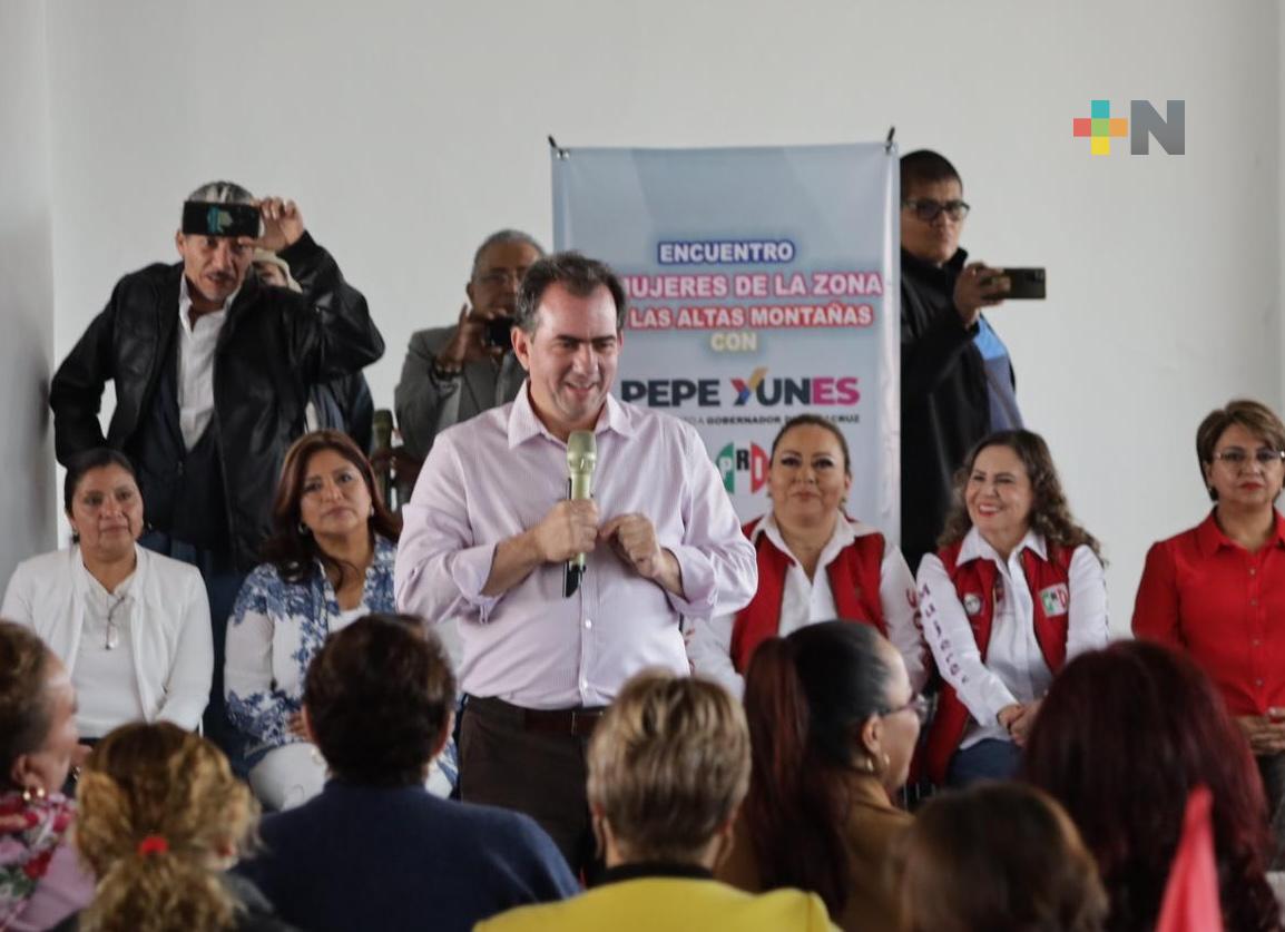 Pepe Yunes reconoce trascendencia del papel de las mujeres en México y el estado