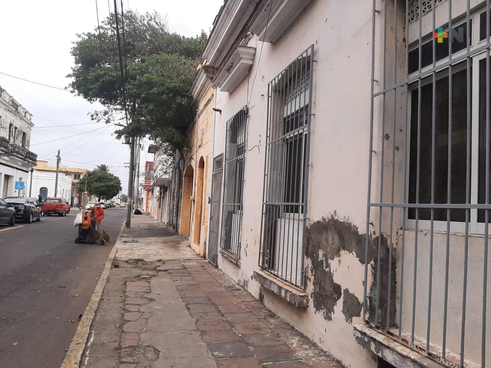 Reclaman vigilancia de policía municipal en centro de Veracruz