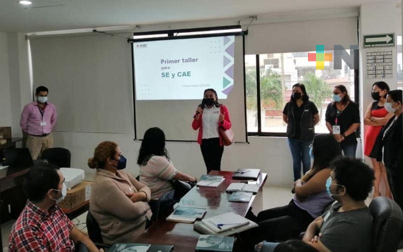 En Coatza comenzó capacitación a supervisores electorales