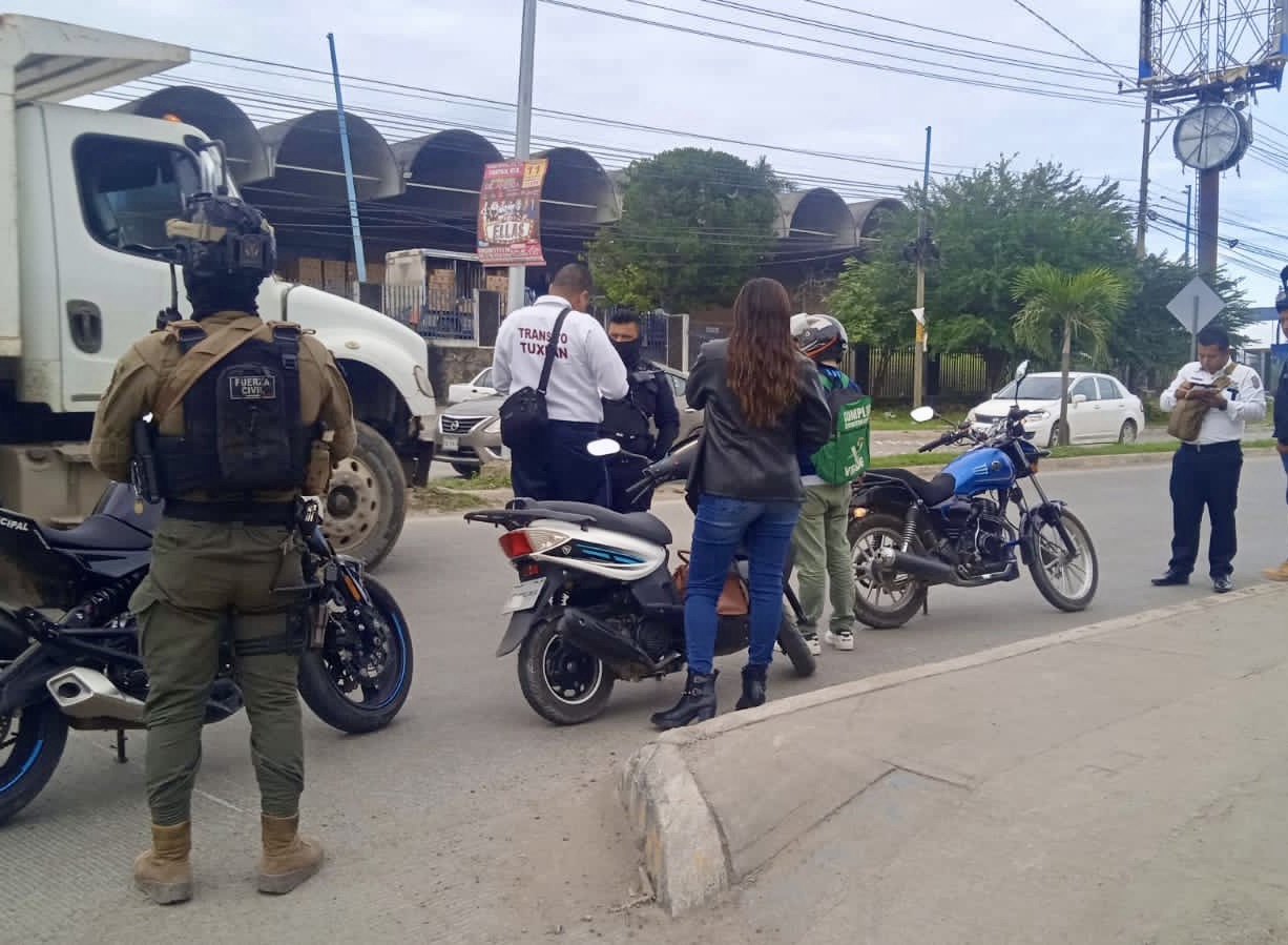 Despliega SSP operativos para inhibir el delito en Tuxpan