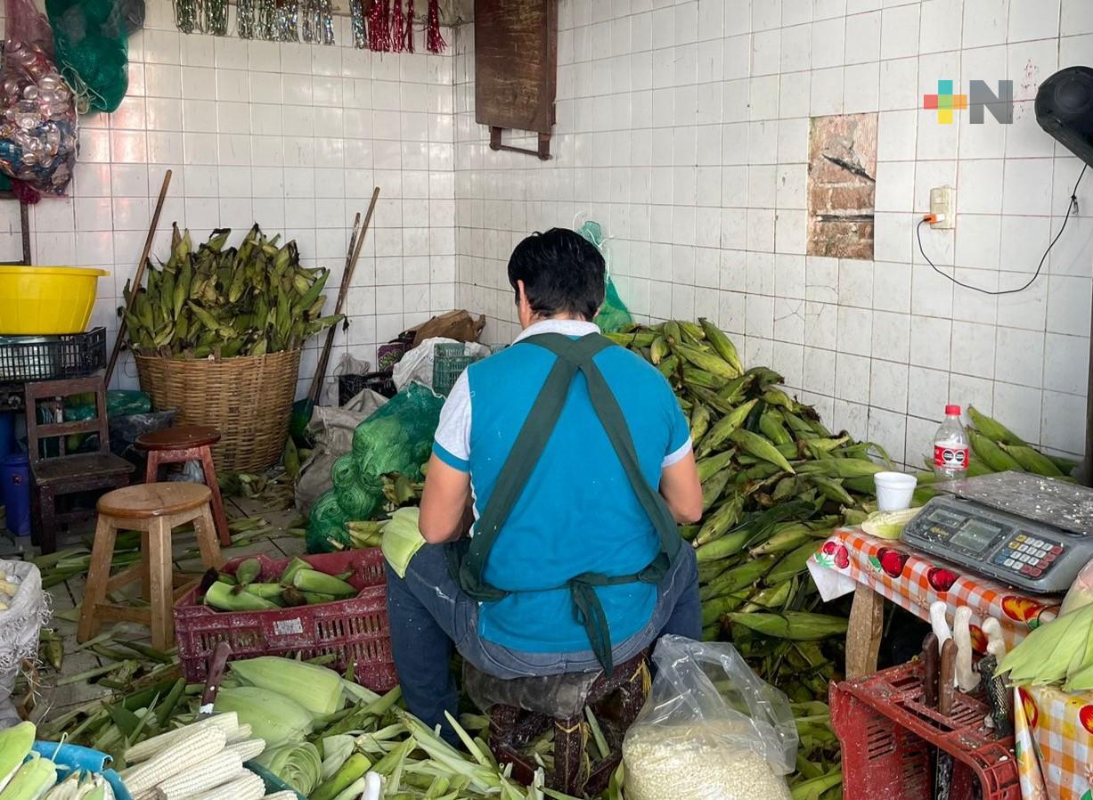 Para Día de la Candelaria incrementaría precio de hoja de maíz
