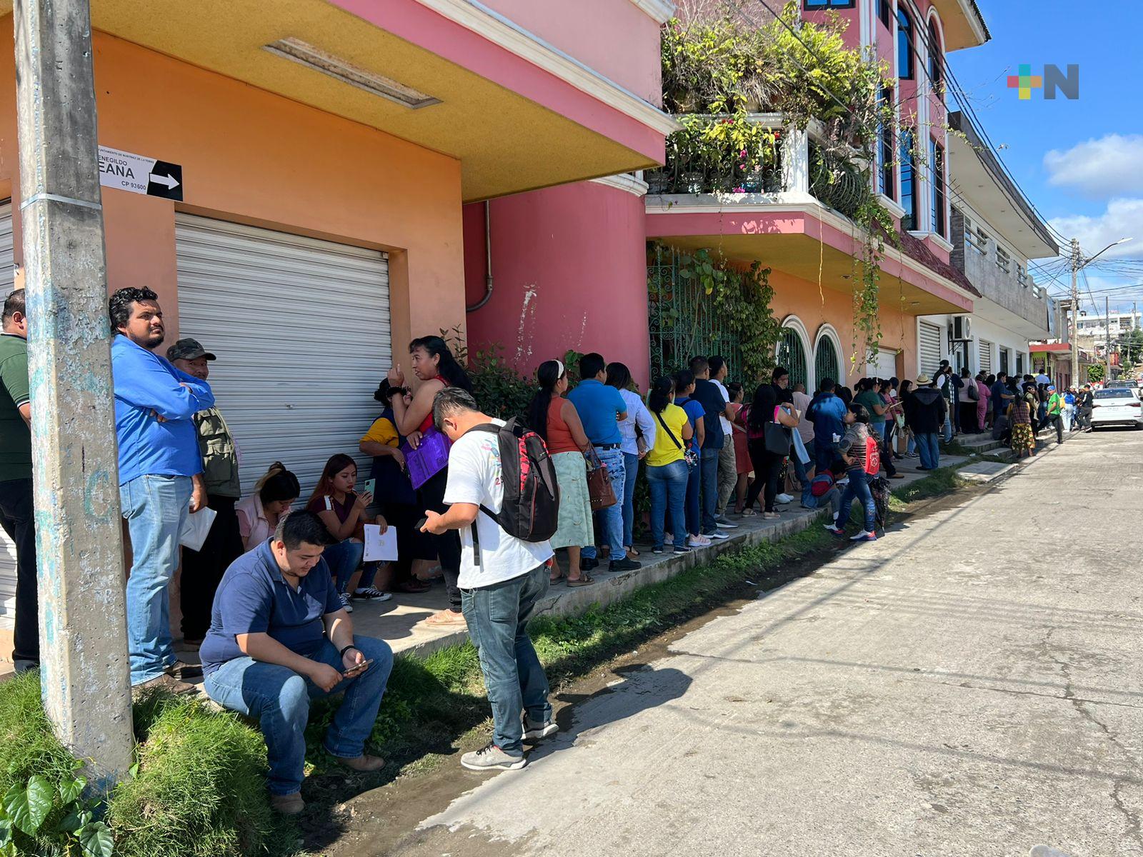Se tramitaron más de 17 mil credenciales para votar en Martínez de la Torre