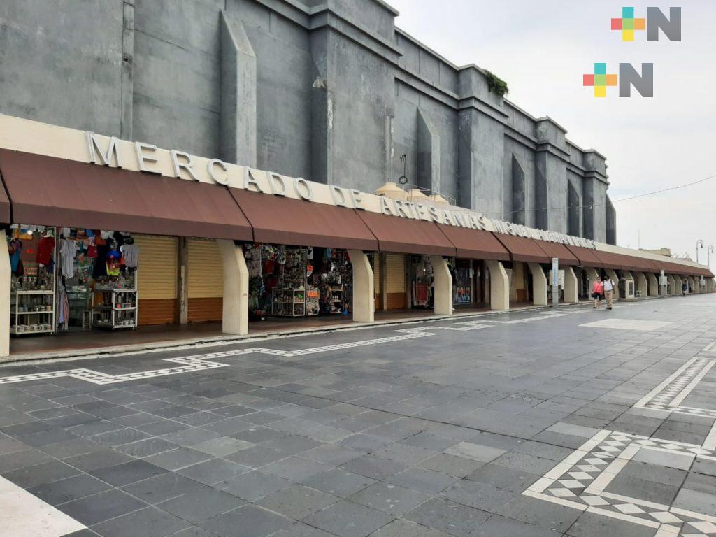 Locatarios de mercado de Artesanías de Veracruz inician 2024 en incertidumbre