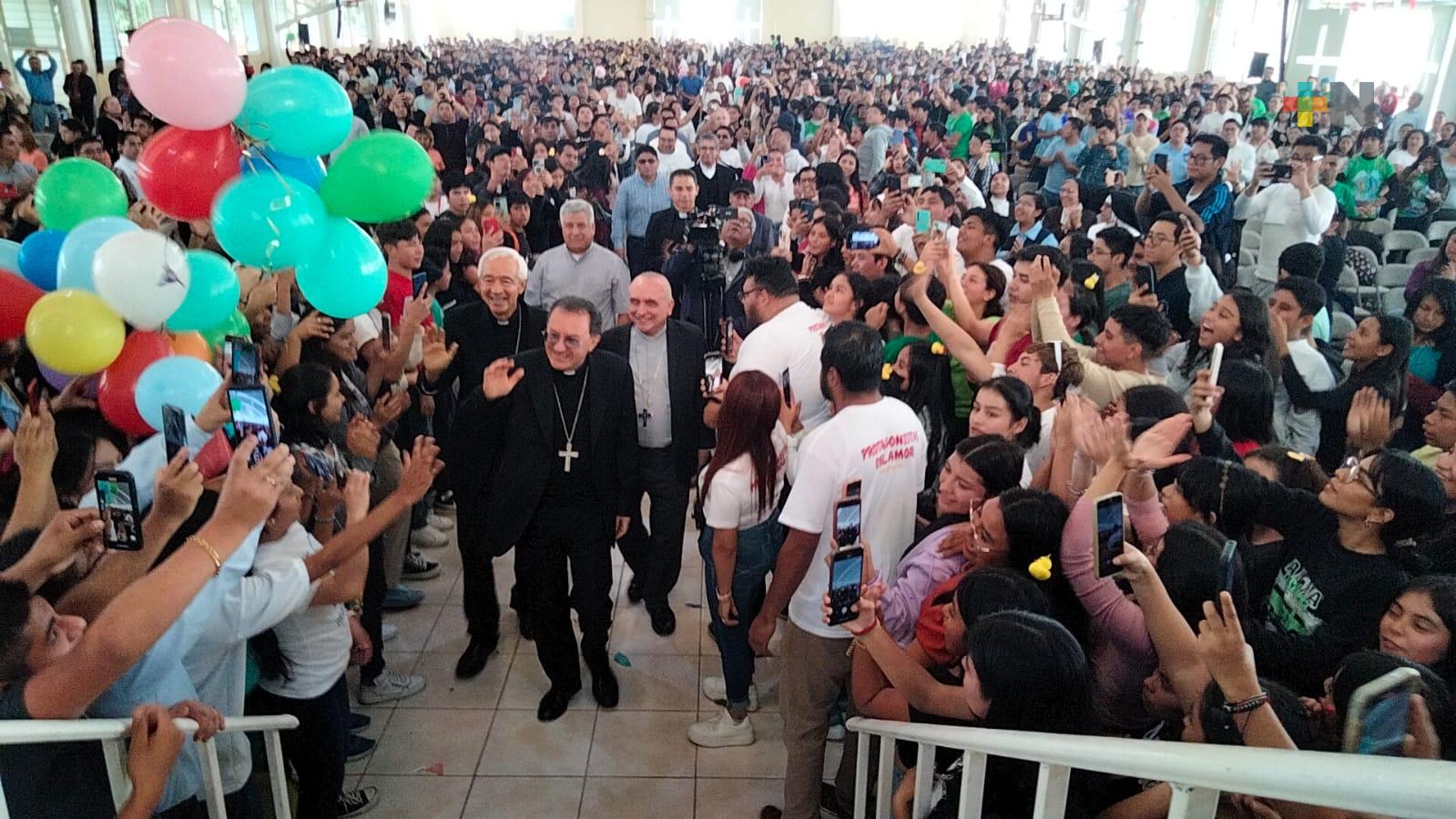 Nuncio apostólico inaugura Año Juvenil Vocacional en Xalapa