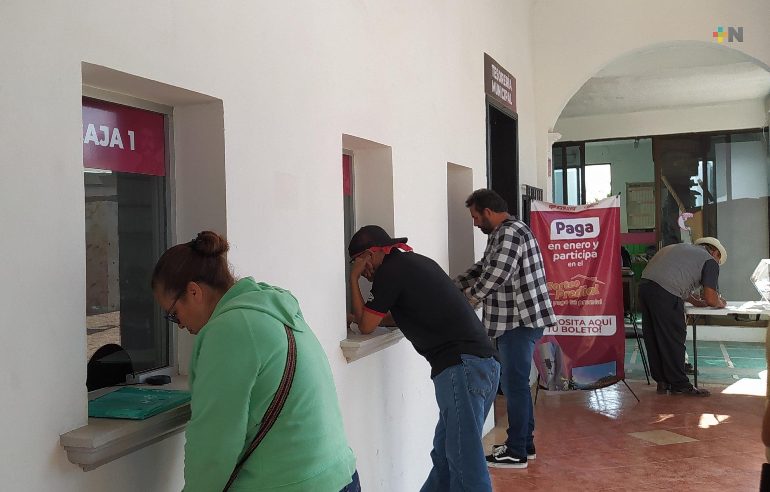 Durante enero condonarán multas en pago de predial en municipio de Emiliano Zapata