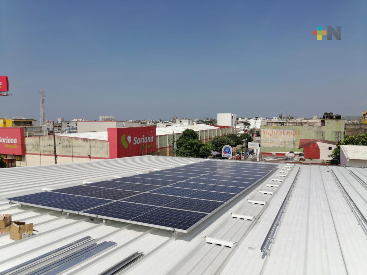 Mercado de Coatza ocupará paneles solares; falta acuerdo con CFE y ayuntamiento