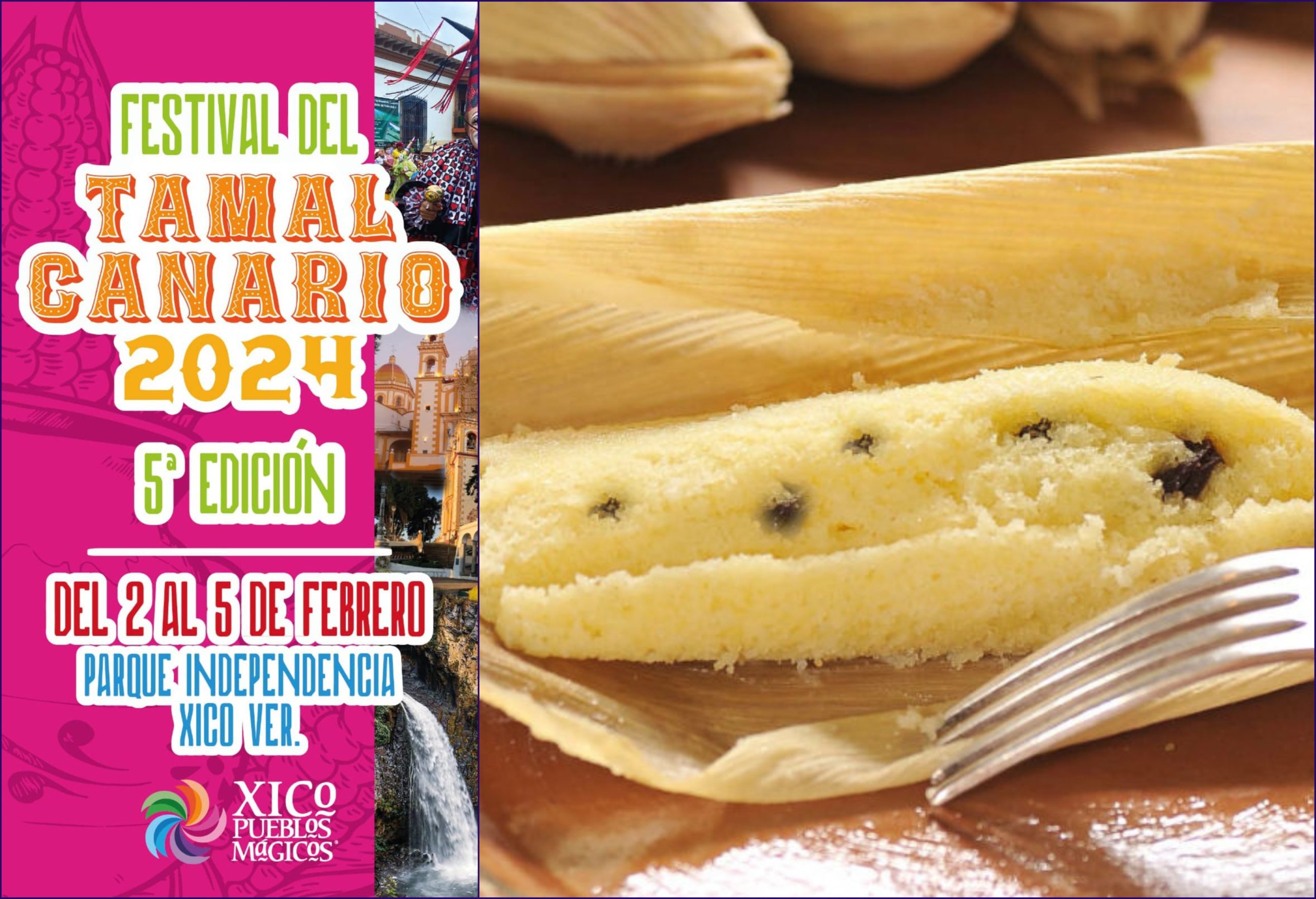 Realizarán quinta edición del “Festival del tamal canario de Xico