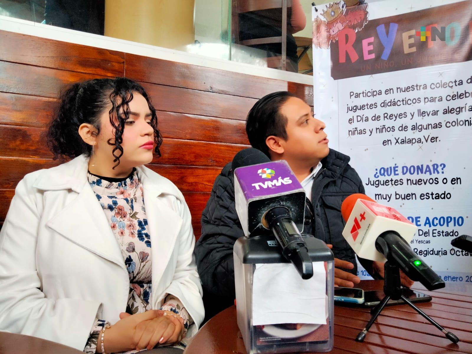 Invitan a ciudadanía a donar juguetes para niños de congregaciones de Xalapa