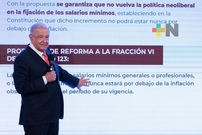 Trabajadores recibirán 100 por ciento de pensión con nueva reforma que revierte medidas neoliberales