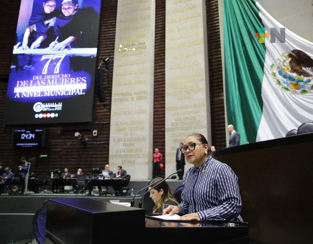 Conmemorar derecho de las mujeres al voto, demuestra el despertar democrático en México: Diputada