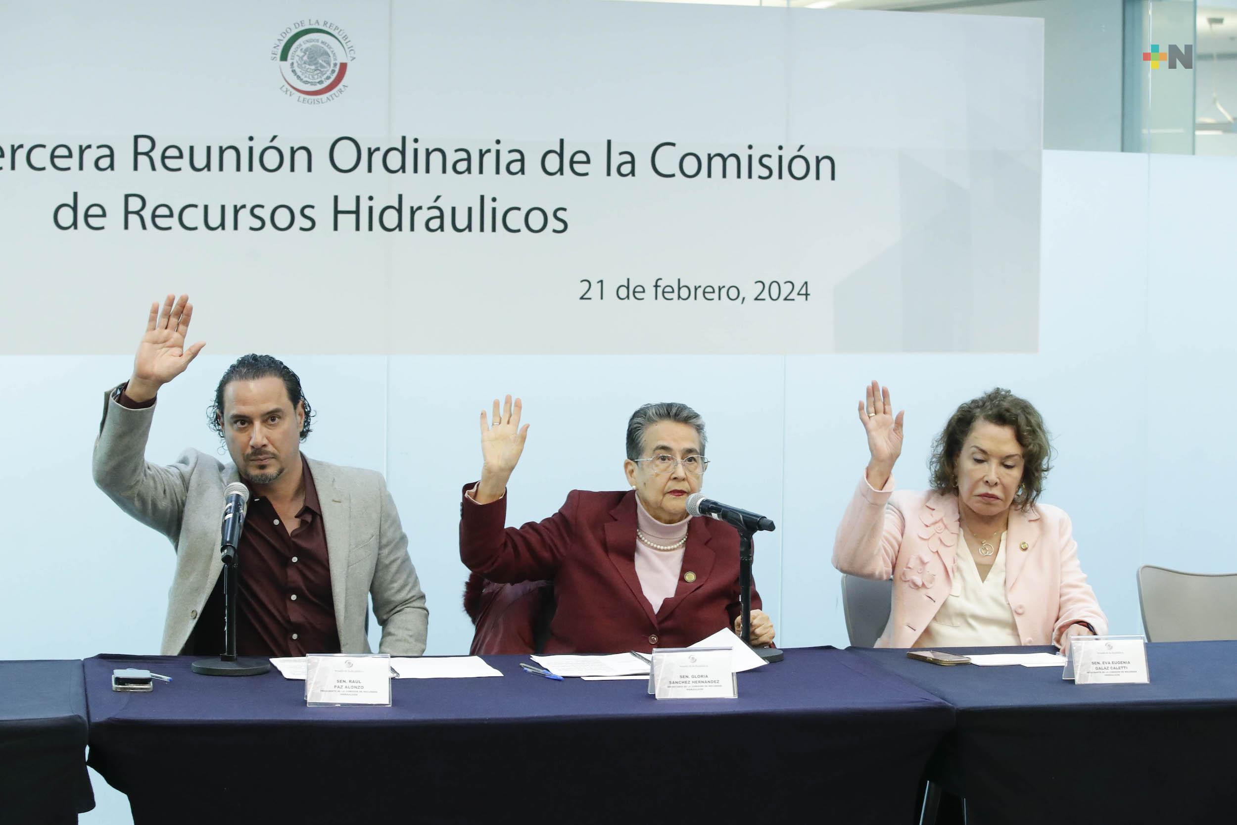 Comisión de Recursos Hidráulicos aprueba reformas para garantizar saneamiento adecuado del agua