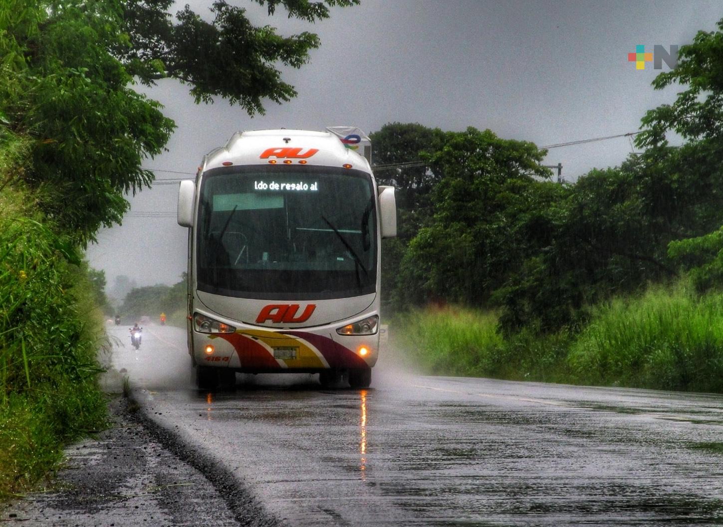 Clima lluvioso en gran parte del estado, vientos del norte en costa y montaña