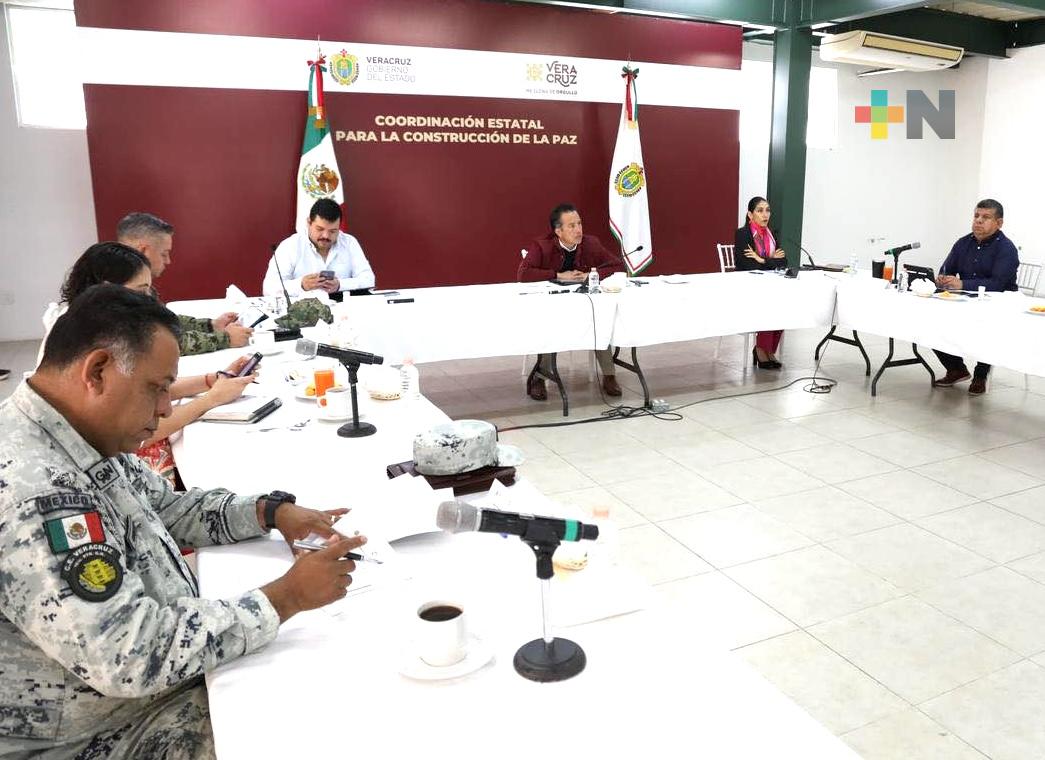 En Emiliano Zapata sesiona la Mesa para Construcción de la Paz
