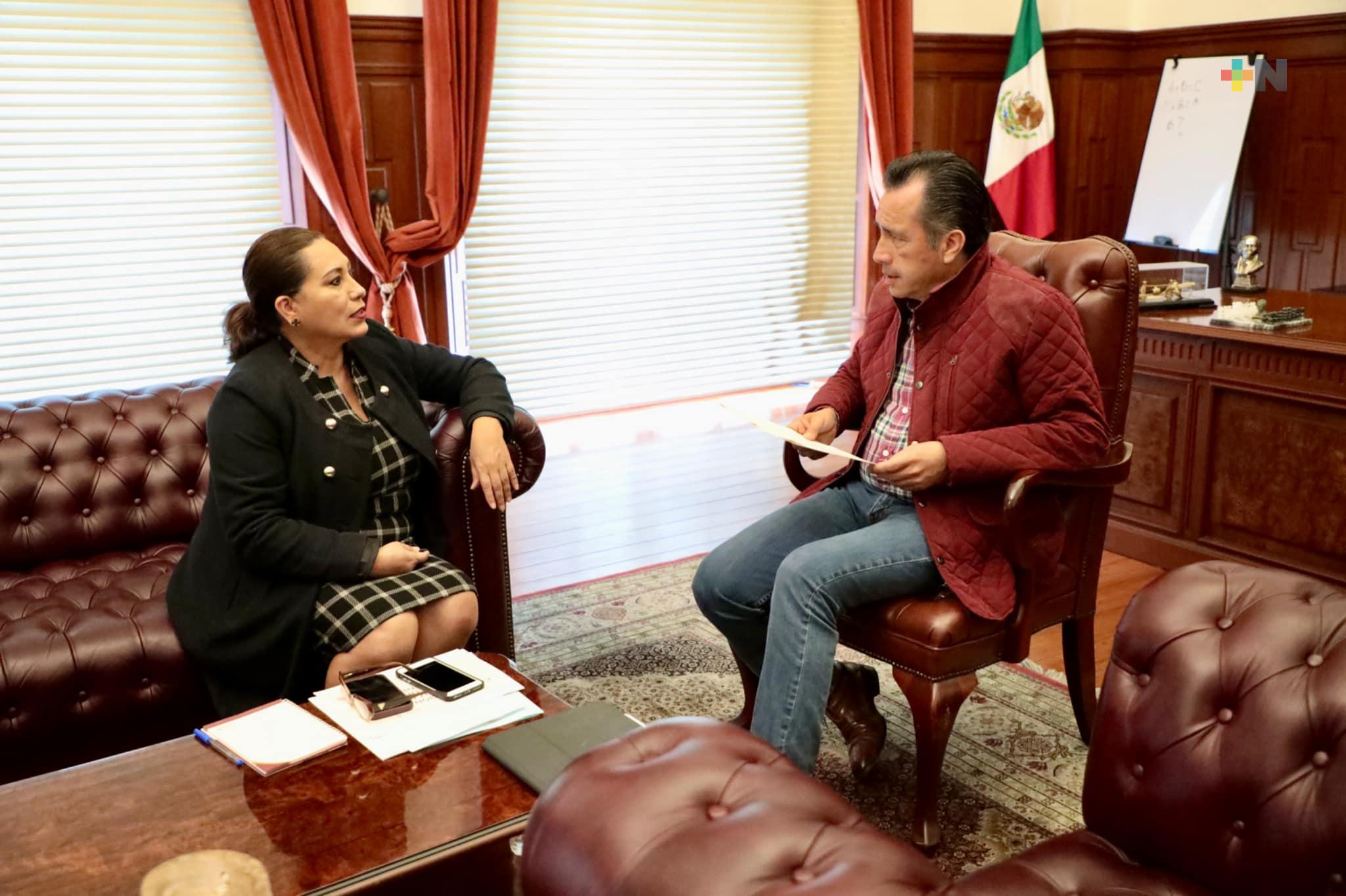 Gobernador da seguimiento a diversos temas y avances con IMSS Bienestar Veracruz