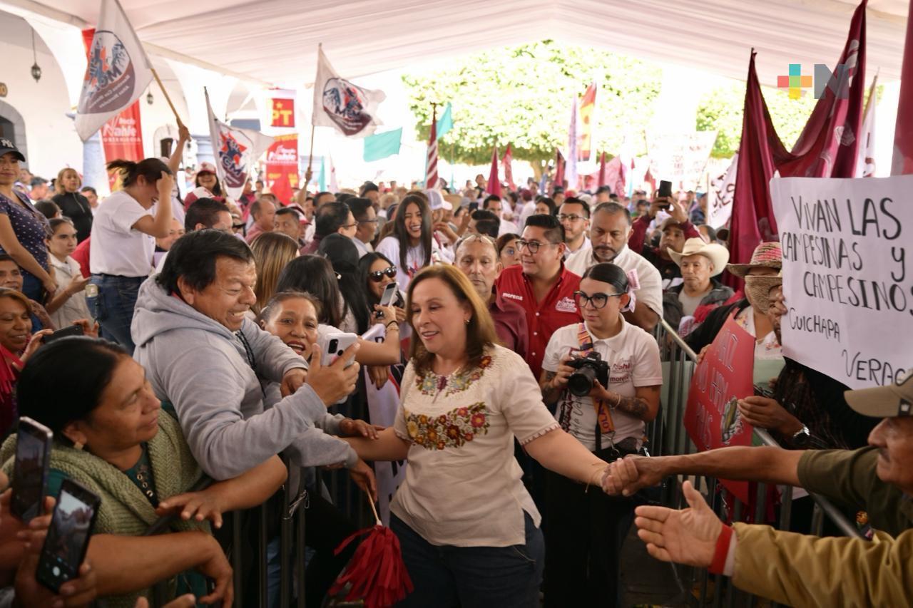 Veracruz volverá a ser el productor número uno, con el respaldo de la 4T: Rocío Nahle