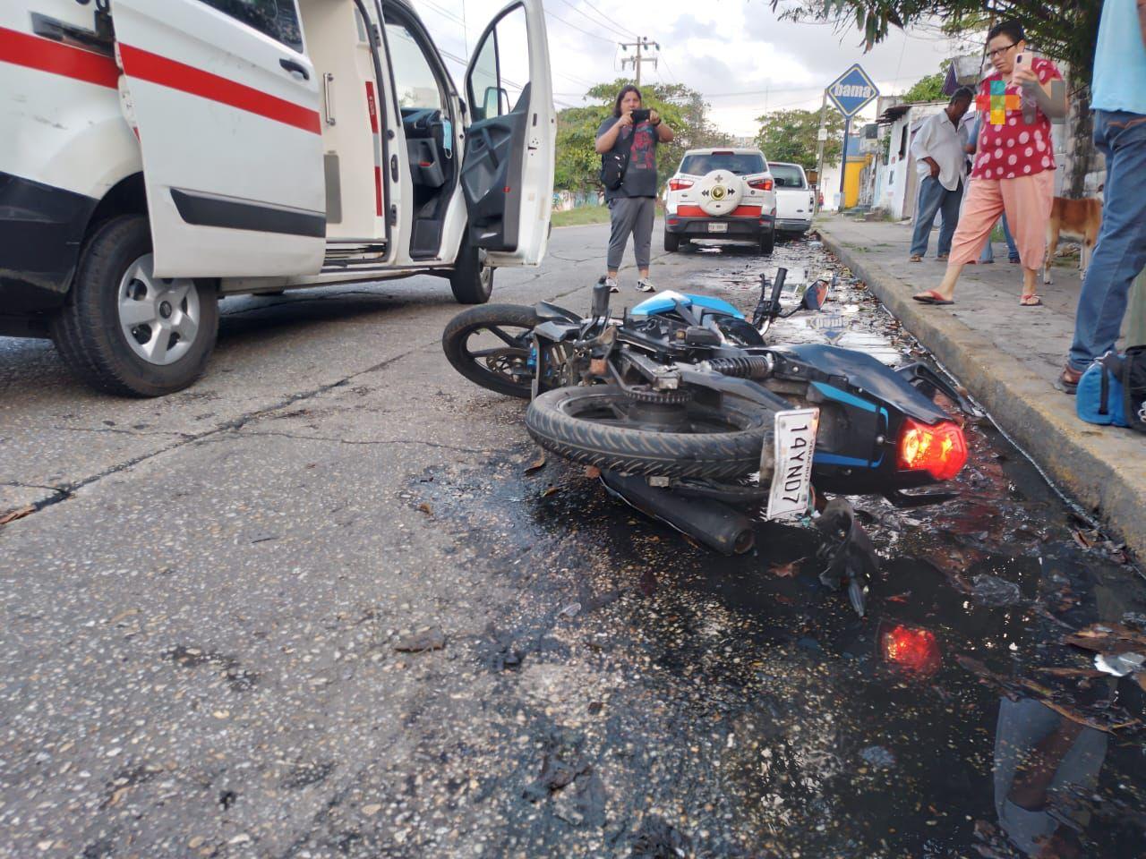 En aumento, accidentes que involucran motocicletas en Coatzacoalcos