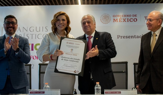 Baja California recibe el nombramiento oficial como sede de la 49ª edición del Tianguis Turístico México 2025