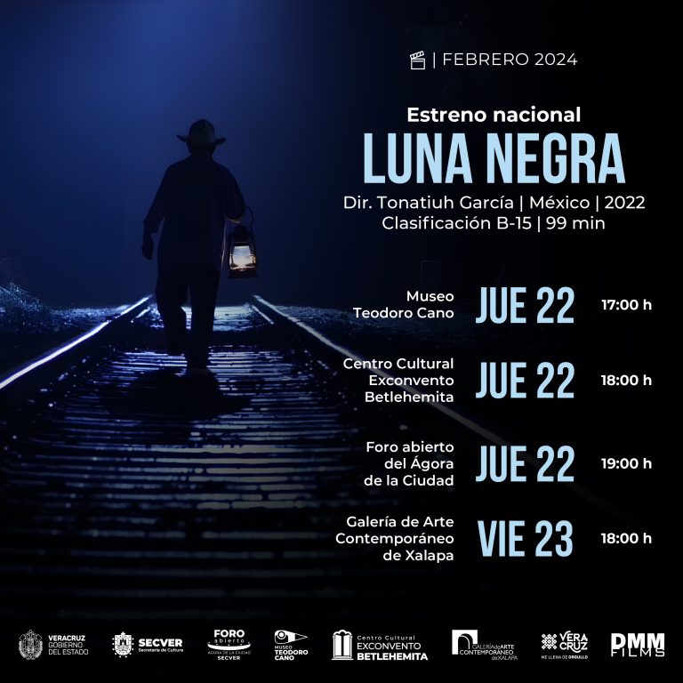 Secver se suma a premier nacional de Luna Negra. El llanto de un río, galardonada película veracruzana