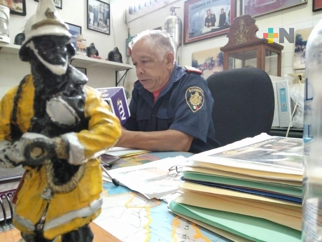 Más de la mitad de los incendios atendidos fueron por fugas de gas: Bomberos de Xalapa