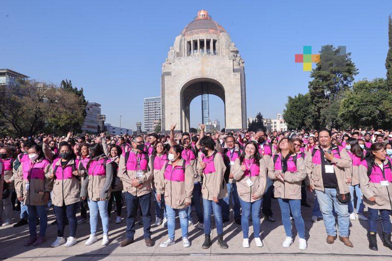 INE toma protesta a supervisoras y capacitadoras asistentes electorales en CDMX