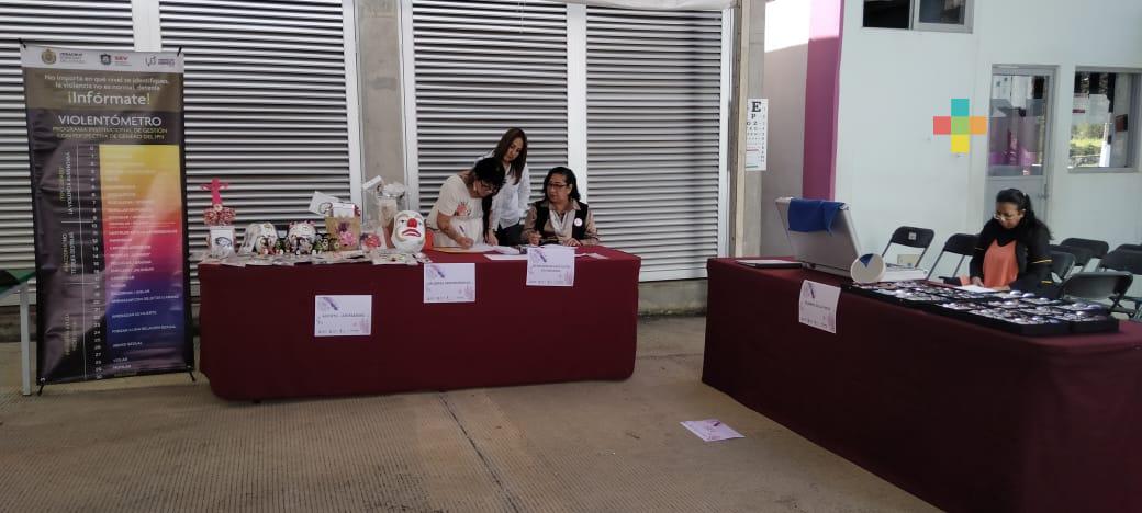 Centro de Justicia para las Mujeres realiza jornada donde dependencias participantes ofrecen sus servicios