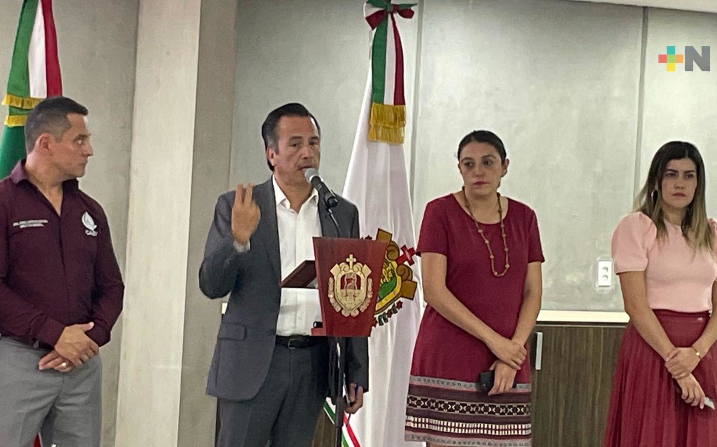 Falso que se esté llevando agua de Veracruz a Tamaulipas: Cuitláhuac García