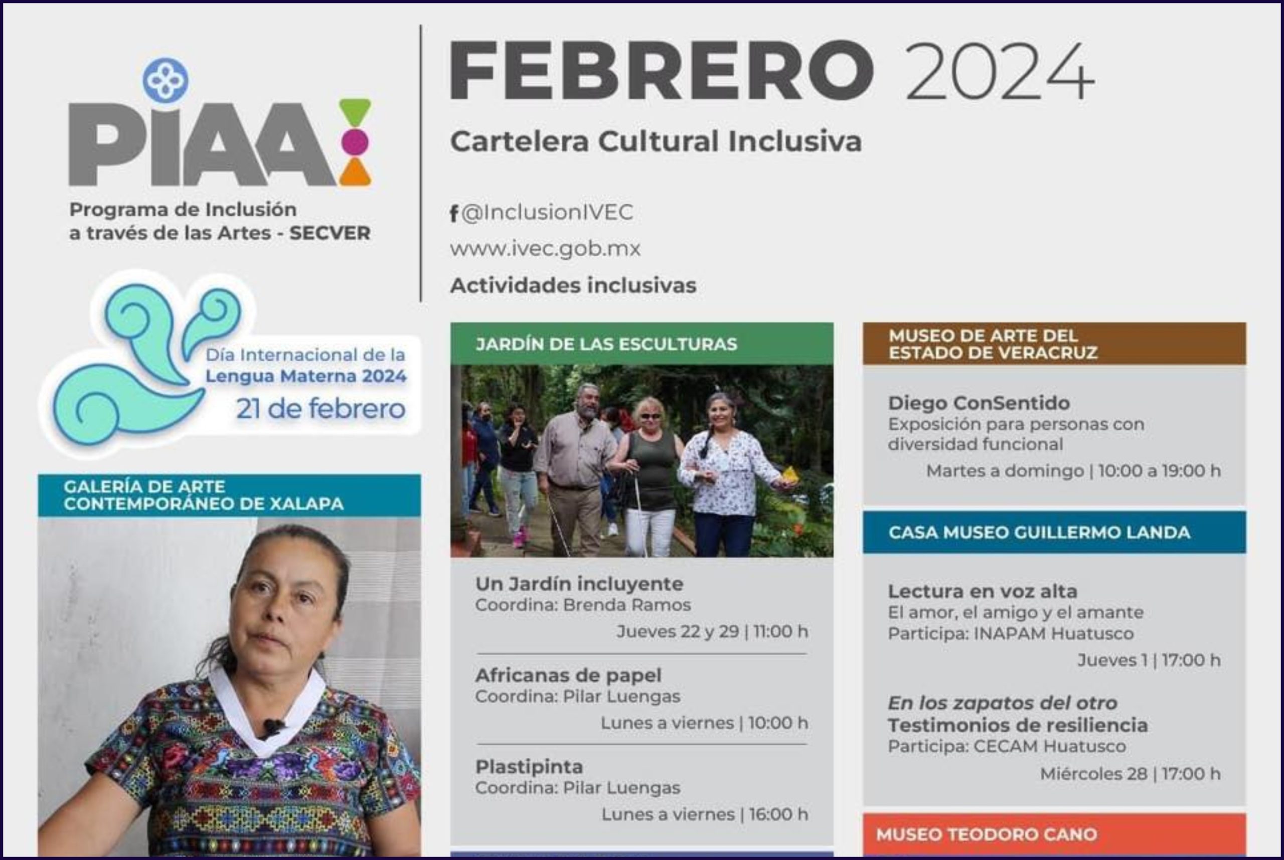 Informa Secver actividades del Programa de Inclusión a través de las Artes
