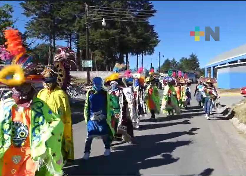 SEV lleva a cabo concurso carnestolendo en telesecundarias de Chicontepec