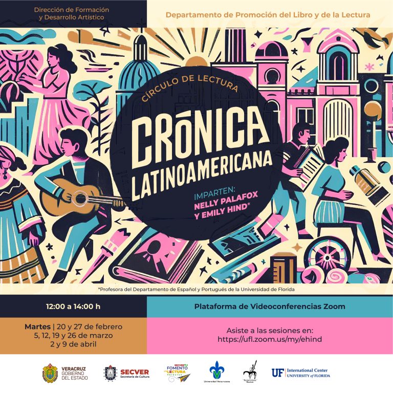 Presentan el círculo virtual de lectura “Crónica latinoamericana”