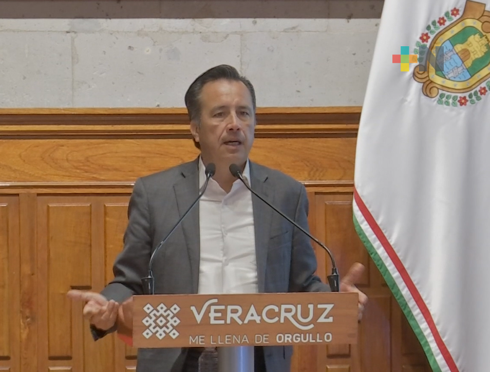 Por veda, gobernador Cuitláhuac García no abordará temas electores