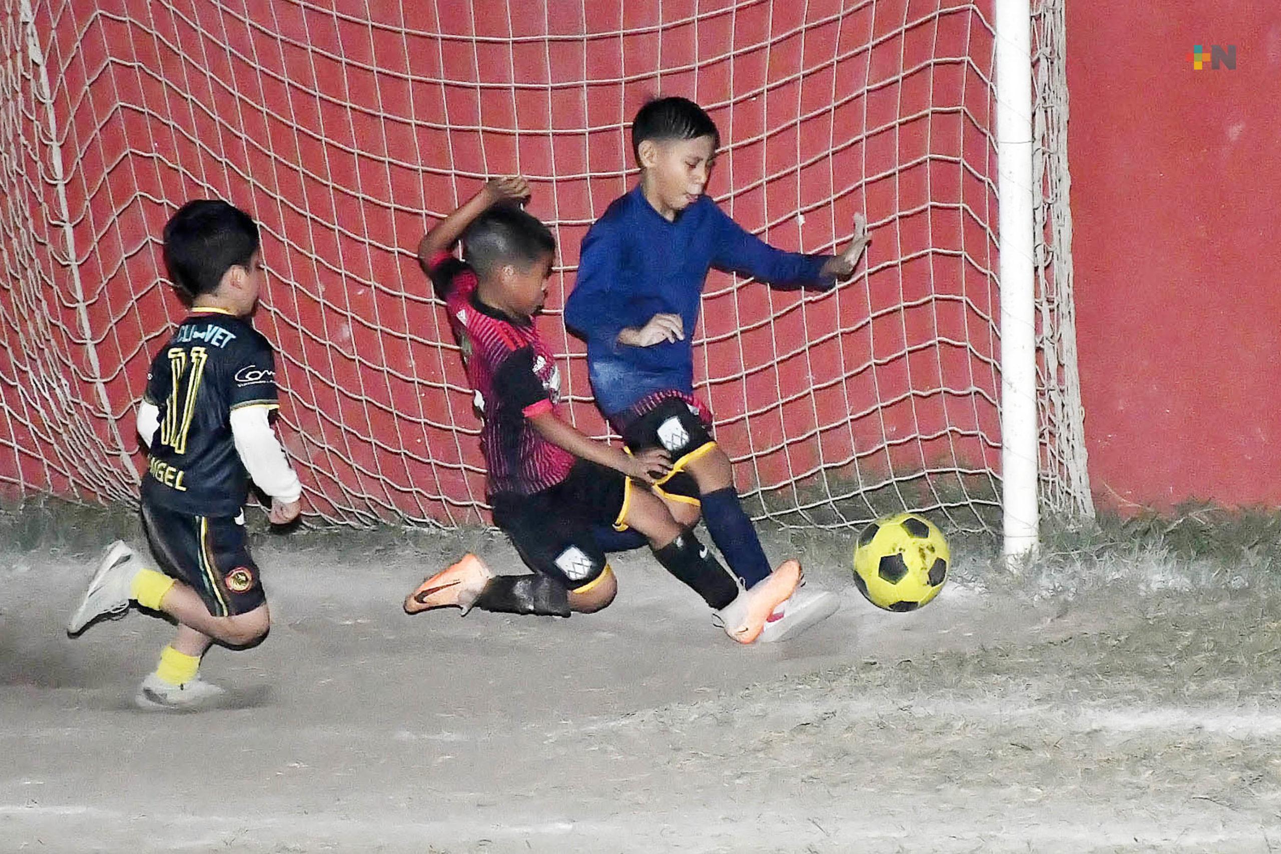 Disputan la quinta jornada de la Súper Liga Infantil en el puerto