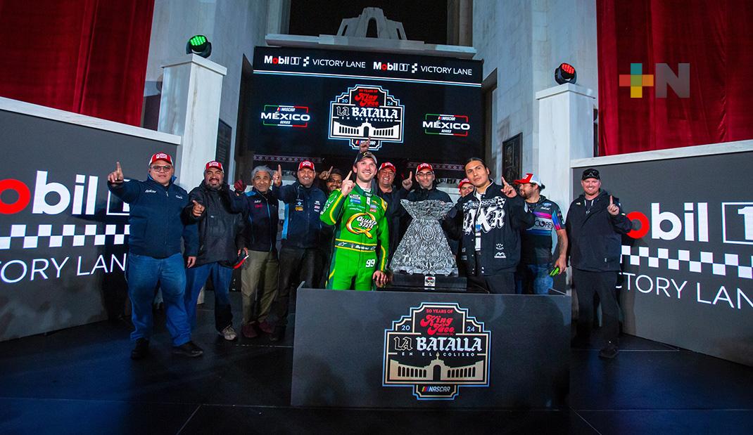 Ganar NASCAR México, importante como ganar la Cup: Daniel Suárez