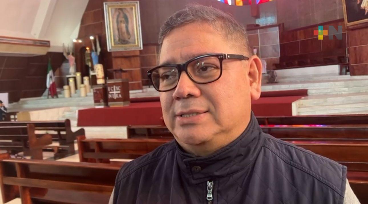 Iglesia católica de Coatza hace votos por la paz