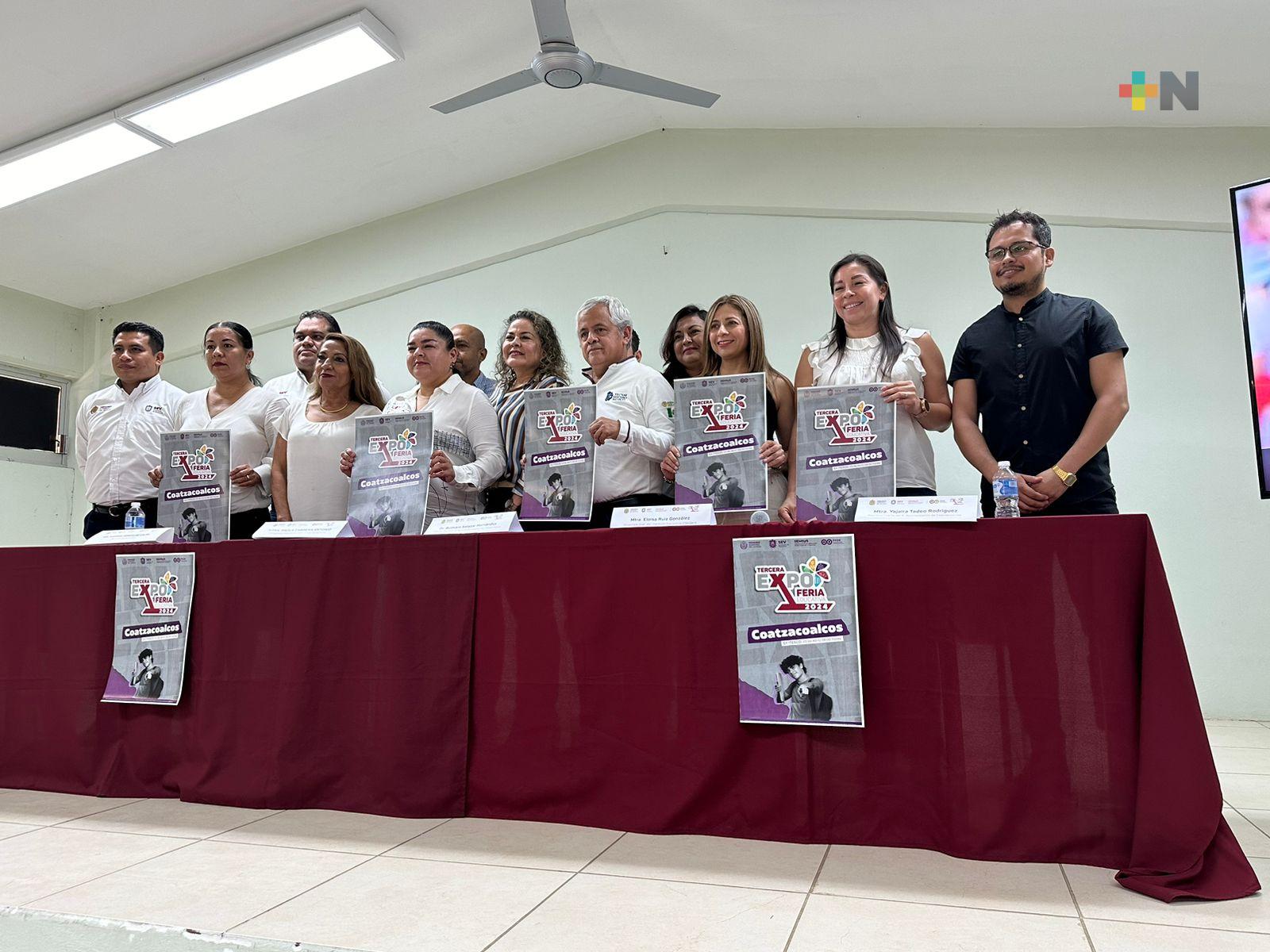 En abril «Expo Feria Educativa 2024» en Coatzacoalcos