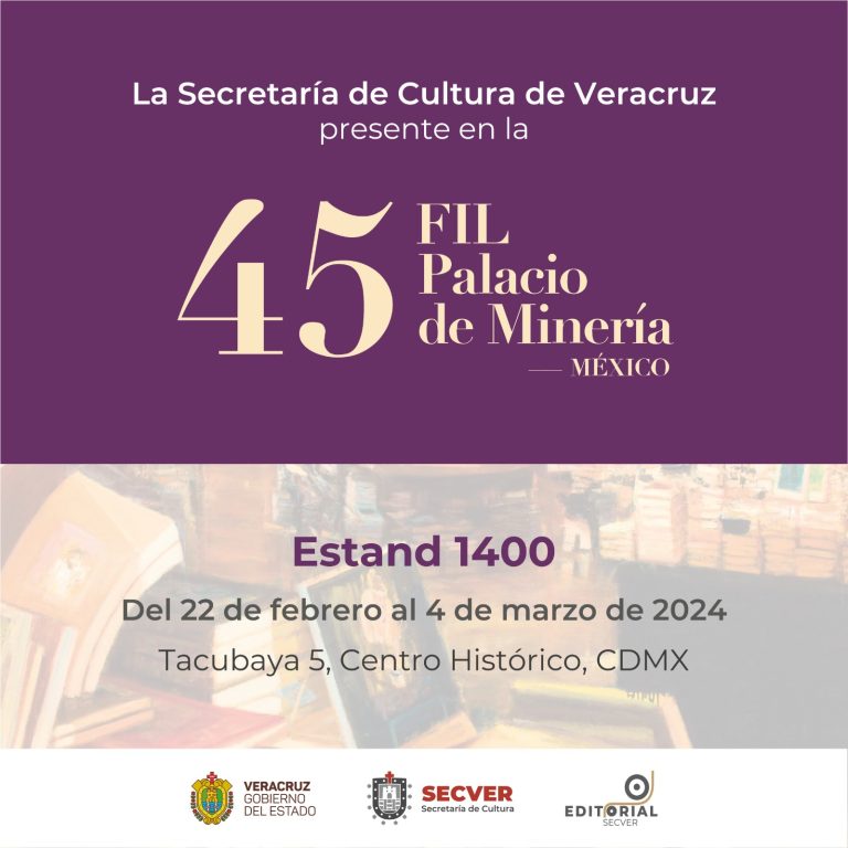 Participa la Secver en la FIL del Palacio de Minería