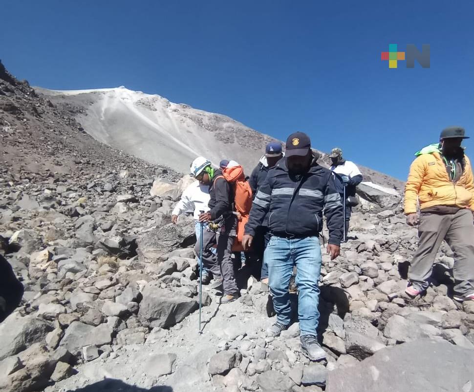 Fiscalía General de Puebla localiza cuerpo del alpinista fallecido en el Pico de Orizaba