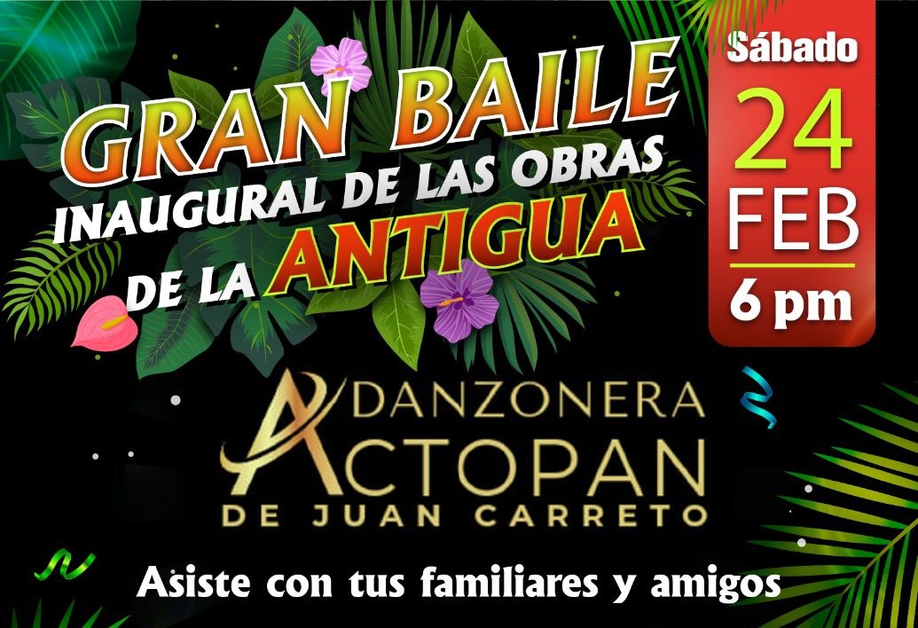 Con salsa y danzón inaugurarán nuevo centro histórico de La Antigua