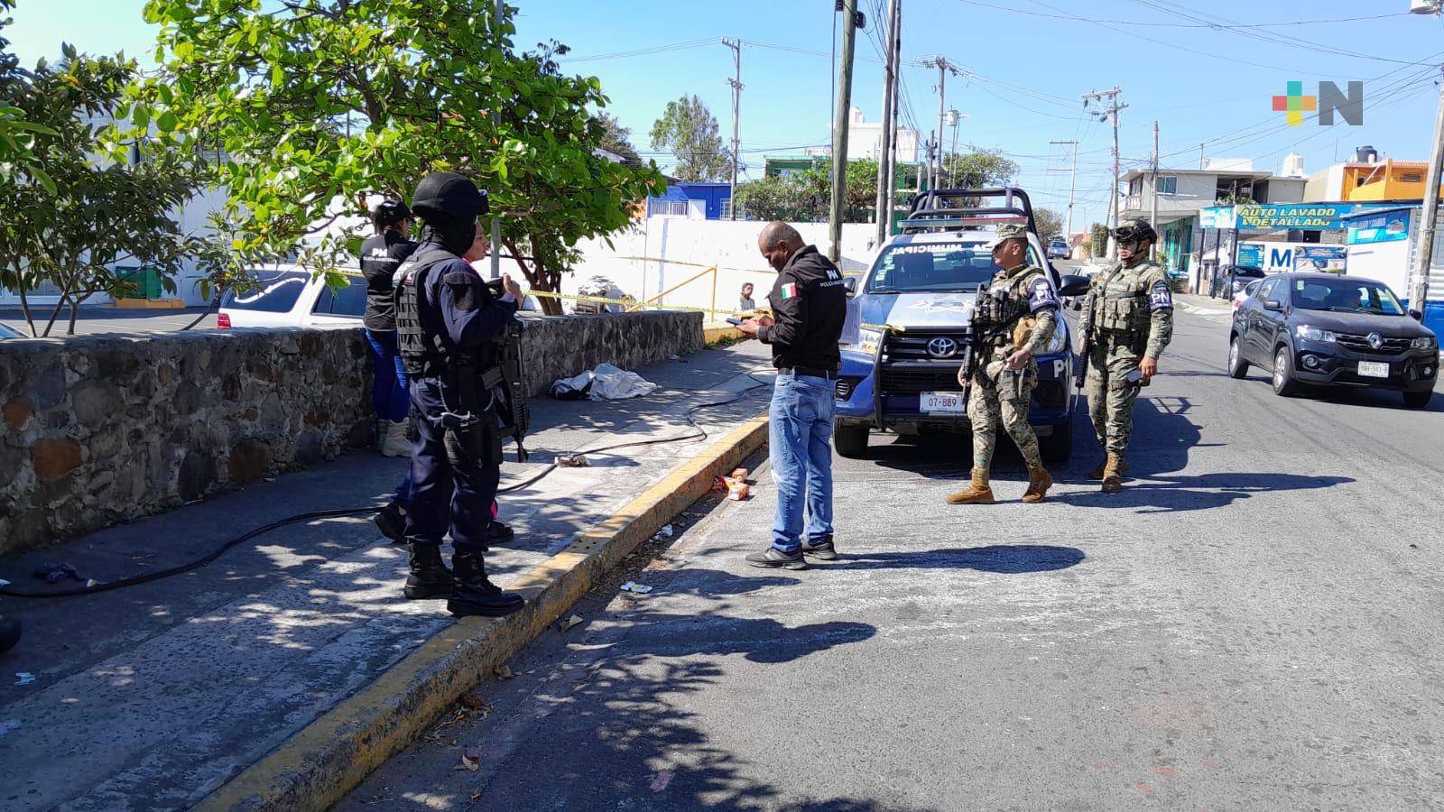 Fallece hombre en calle de Veracruz puerto por infarto