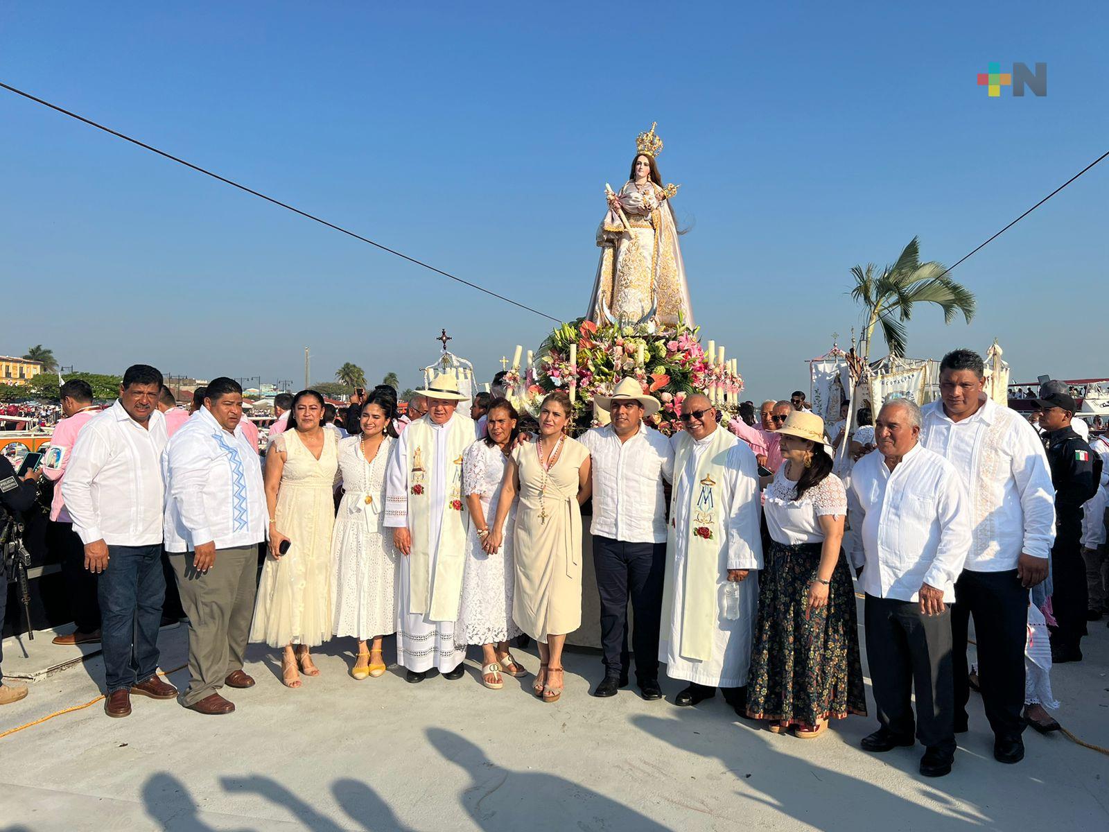 Exitosas las fiestas de la Virgen de la Candelaria, en Tlacotalpan