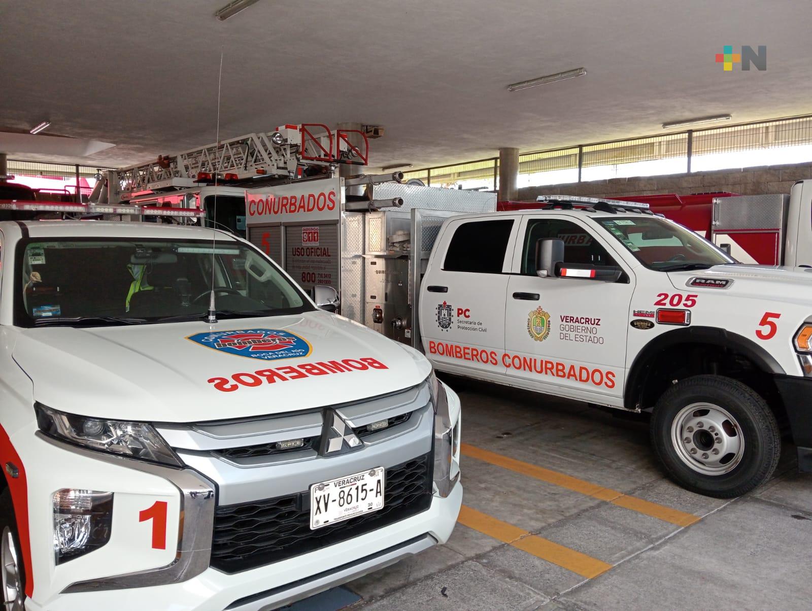 Bomberos conurbados trabajan en operativo de Semana Santa