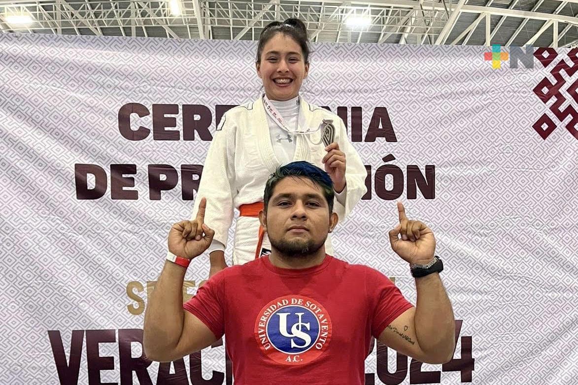 Judoca Jania Contreras competirá por Veracruz en el Macroregional  2024