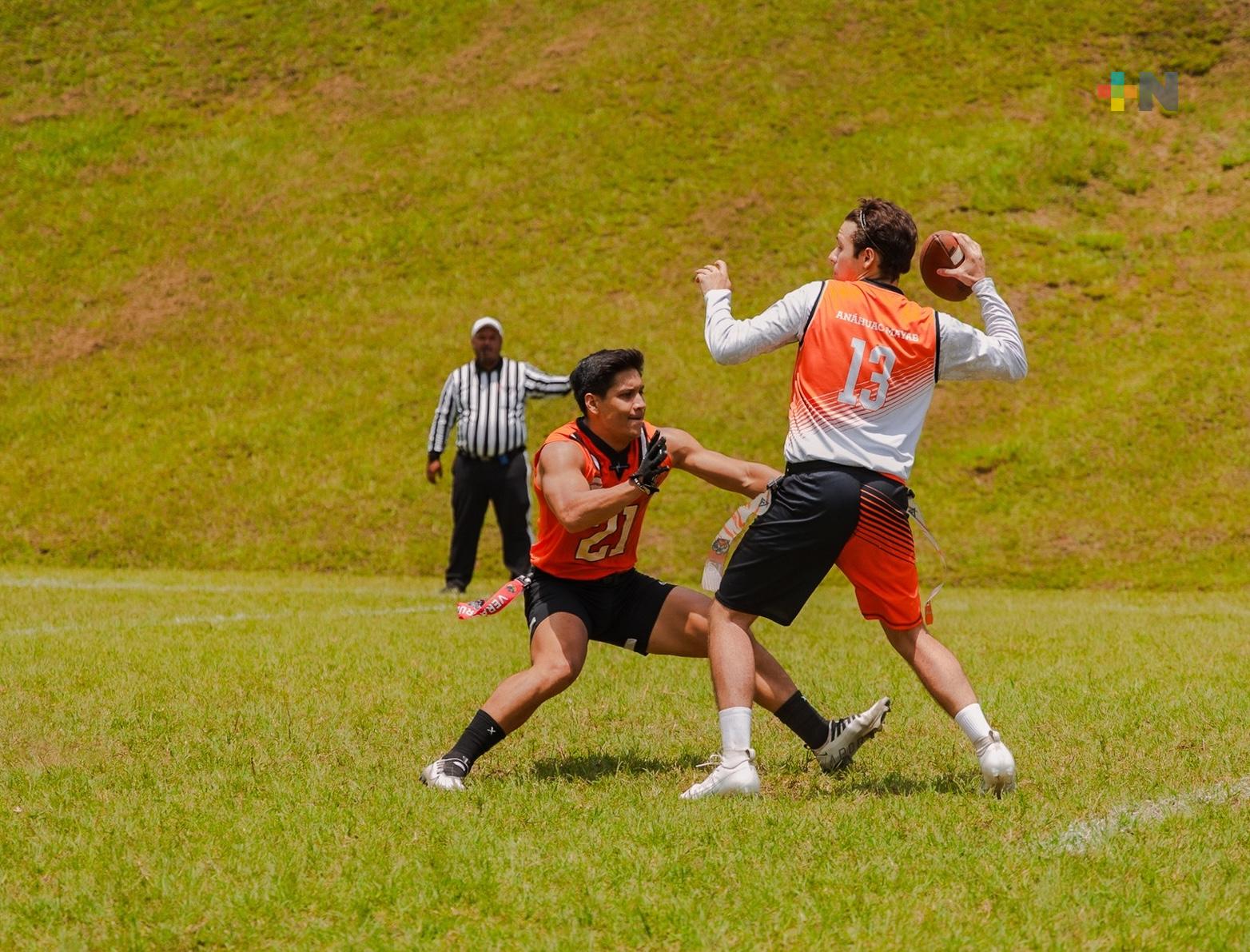 Leones de Anáhuac Xalapa buscan pase al Nacional de Flag Football