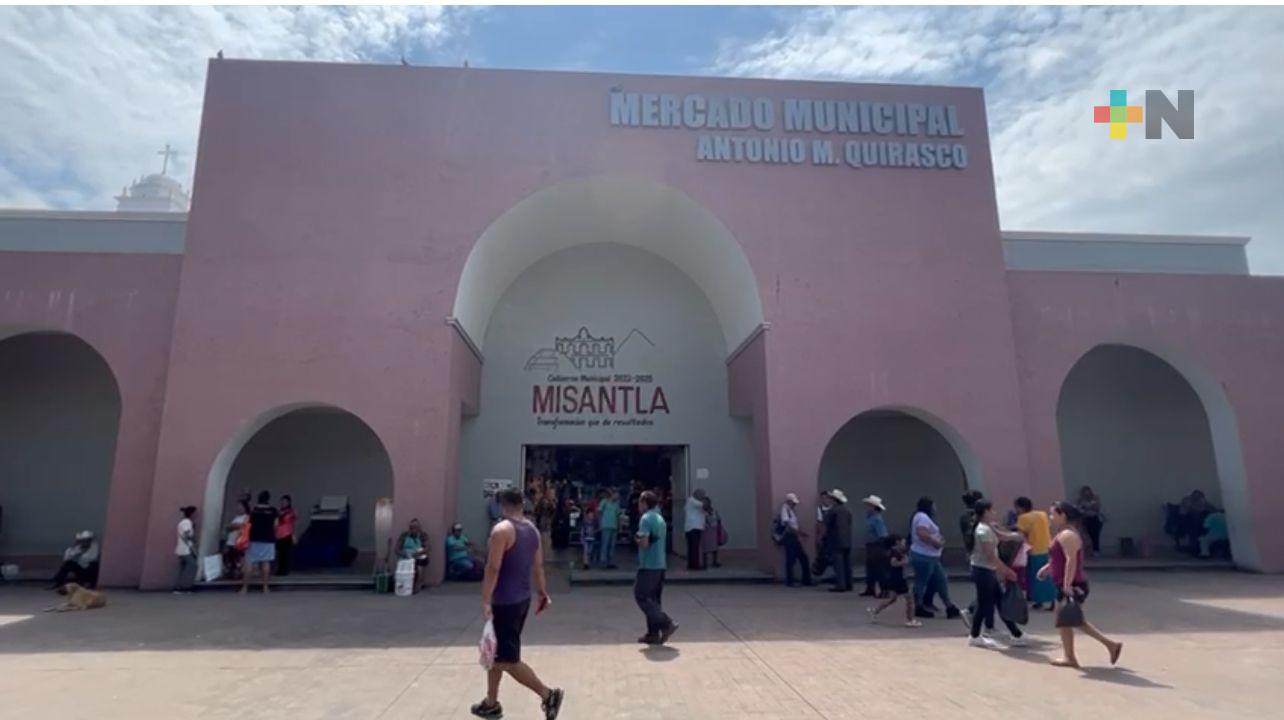 Mercado municipal y otros espacios públicos de Misantla serán rehabilitados