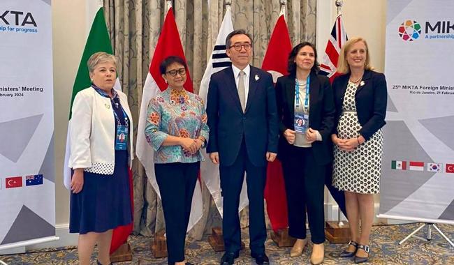 México asume la coordinación anual de MIKTA para 2024, en Brasil