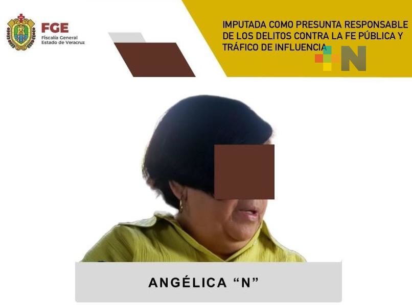 FGE realiza imputación en contra de exjueza Angélica «N»