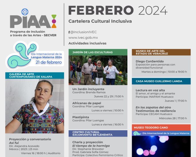 Promueve Secver actividades con enfoque de inclusión durante el mes de febrero