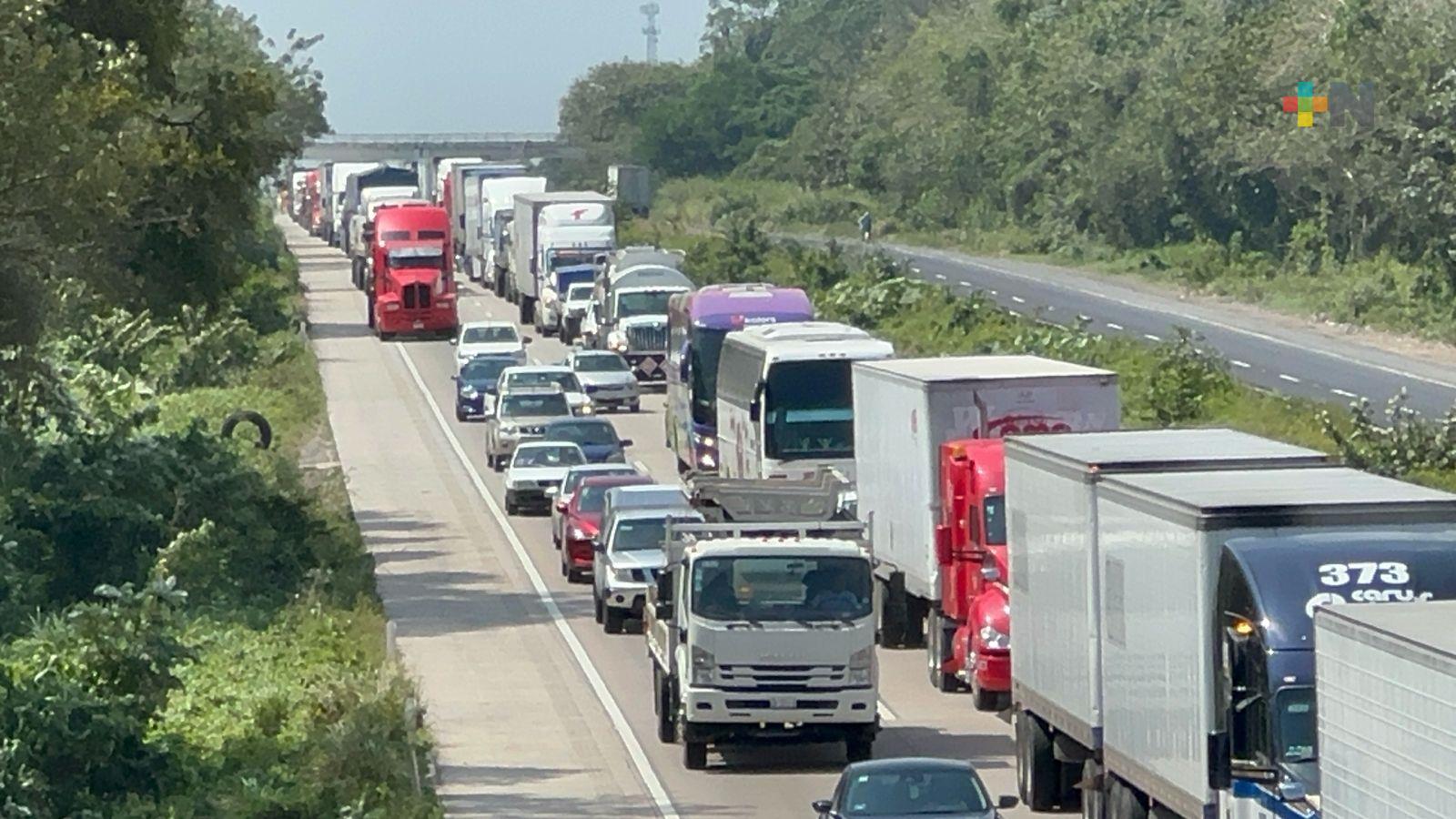 Transportistas del sur piden seguridad y limitar retenes en la protesta nacional