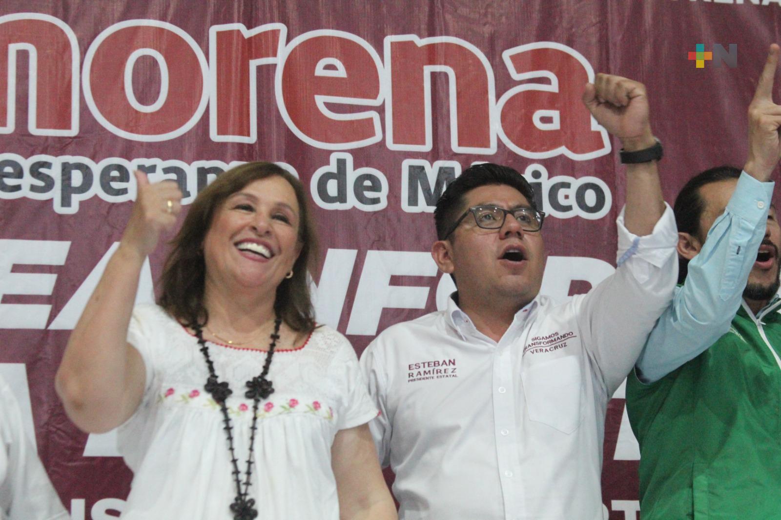 En Alvarado cerrará precampaña Rocío Nahle: Ramírez Zepeta