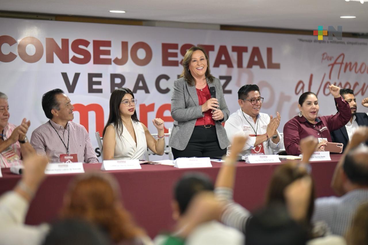 Vamos a ganar a la buena: Rocío Nahle