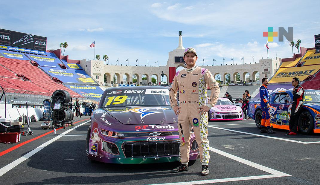 Rodrigo Rejón con participación positiva en el Memorial Coliseum